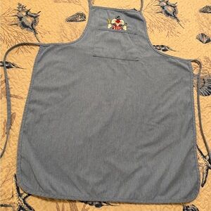 Vintage Sylvester the Cat Denim Blue Fabric apron